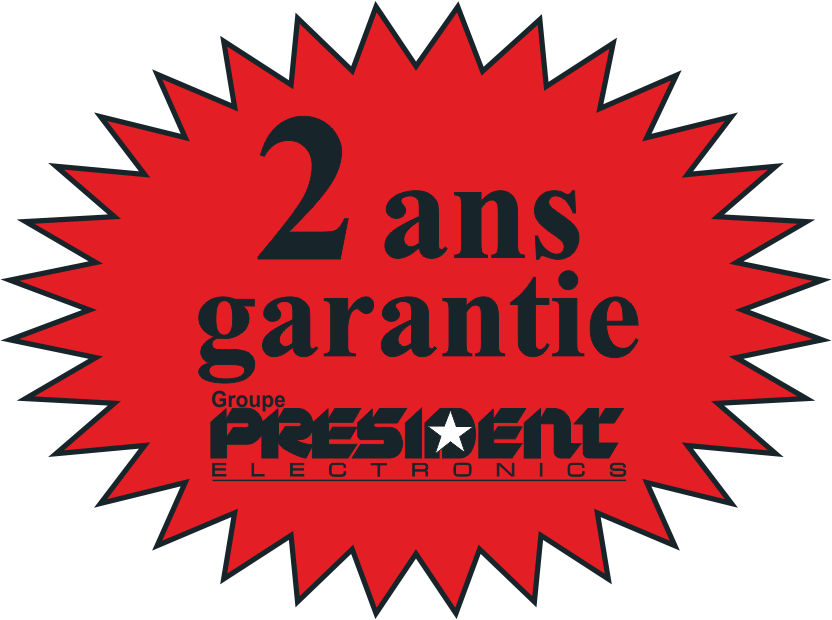 2 ans garantie