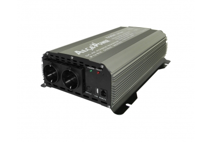 INV 12 / 220V 1000W  PUR SINUS Black