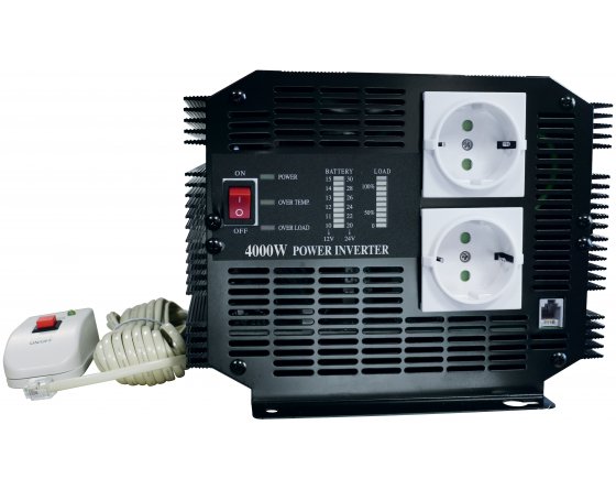 Convertisseur 24 V / 220 V - 4000 W