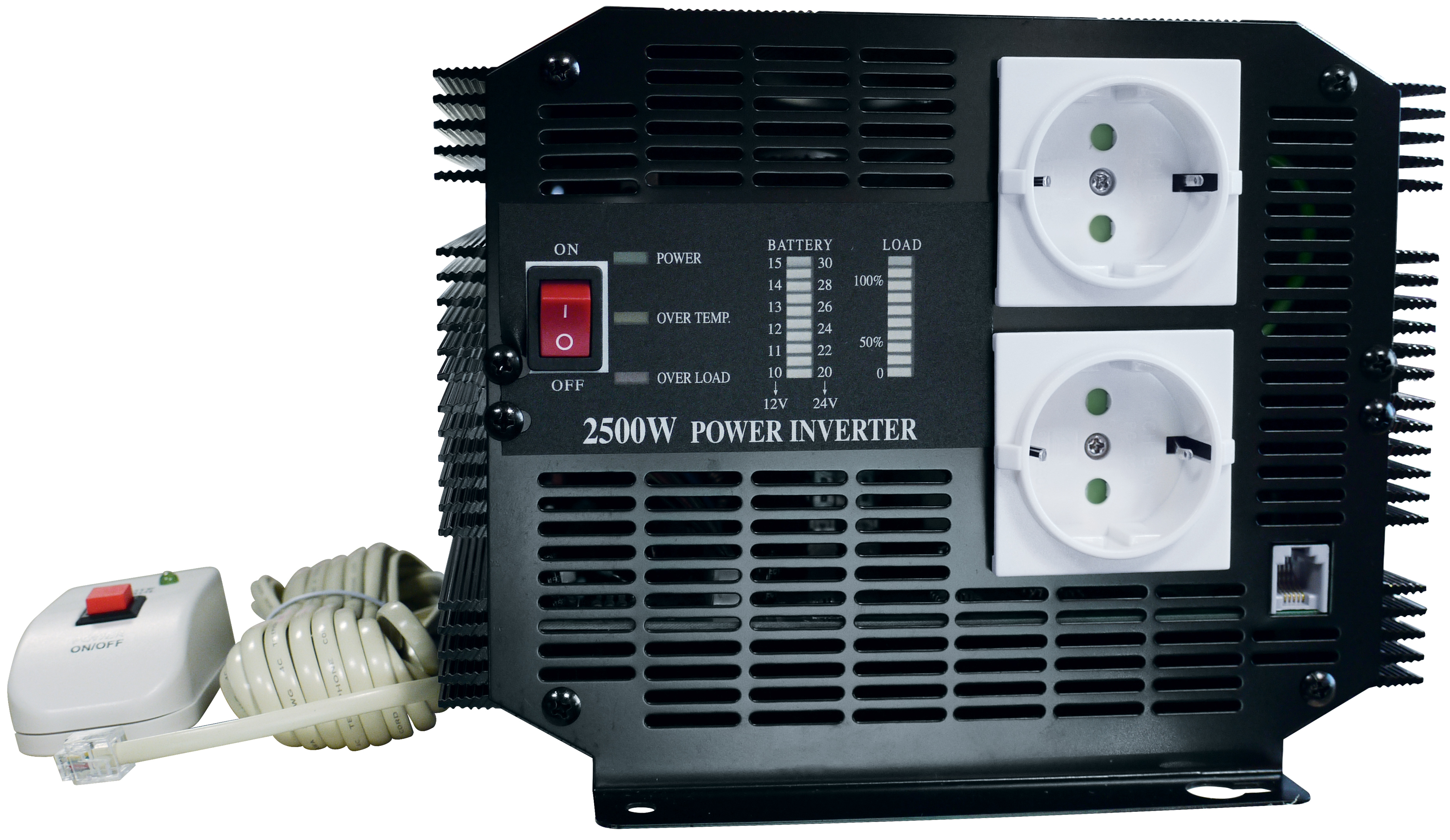 Convertisseur 24 V / 220 V - 2500 W
